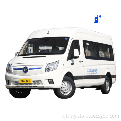 2023 China EV Electrico Mini Bus Foton Toano Iblue Auto New Energy Vehicles Mini Bus Electric